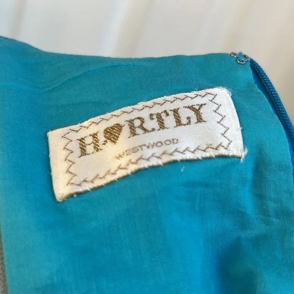 Amazing Vintage Hartly TOCCA Asian Geisha Embroidered Sheath Midi Dress Y2K - Picture 15 of 17